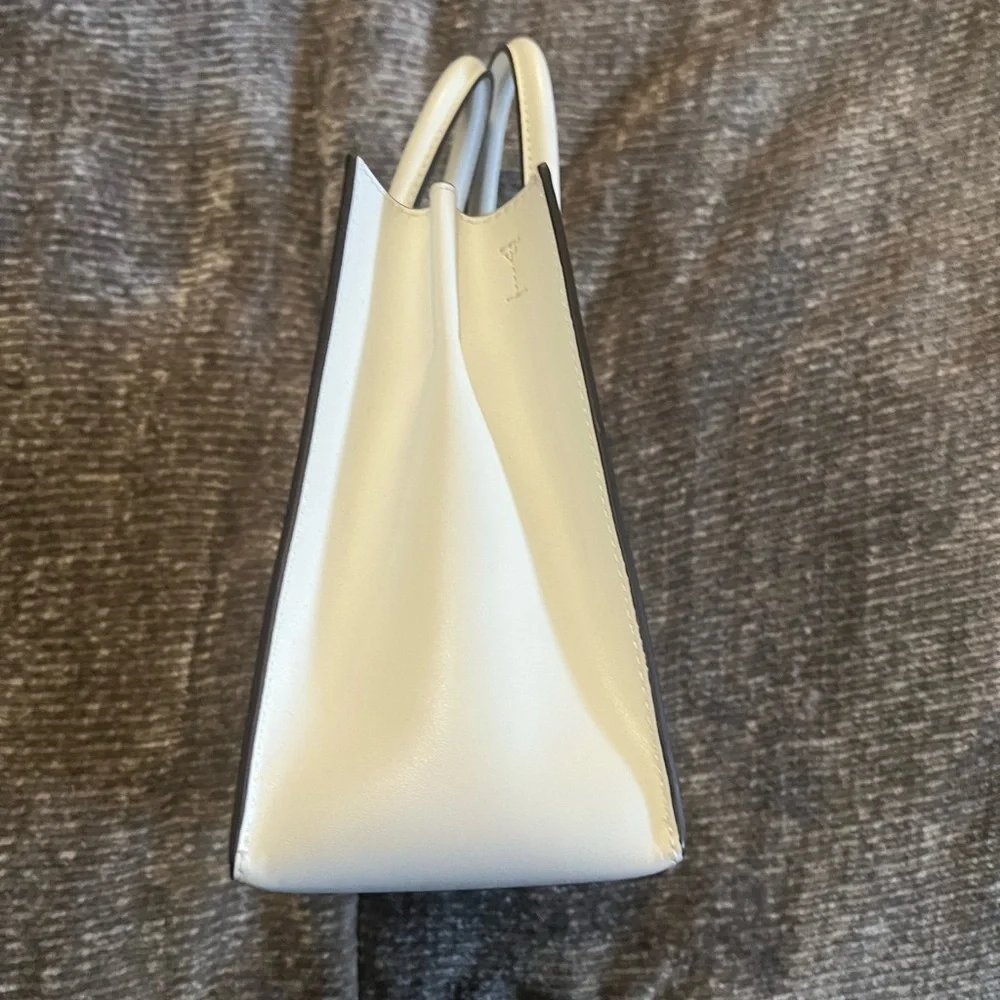 Michael Kors Mercer Medium White Leather Perforated Women's Bag